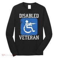 Disabled Veteran Armed Forces Military Soldier Army Usa Long Sleeve Shirt thumb 0