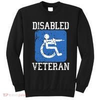 Disabled Veteran Armed Forces Military Soldier Army Usa Sweatshirt thumb 0