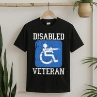 Disabled Veteran Armed Forces Military Soldier Army Usa T-Shirt thumb 2