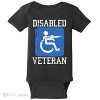 Disabled Veteran Armed Forces Military Soldier Army Usa Baby Bodysuit thumb 0