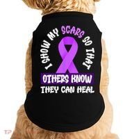 Domestic Violence Awareness Scars World Narcissistic Abuse Doggie Tank thumb 0