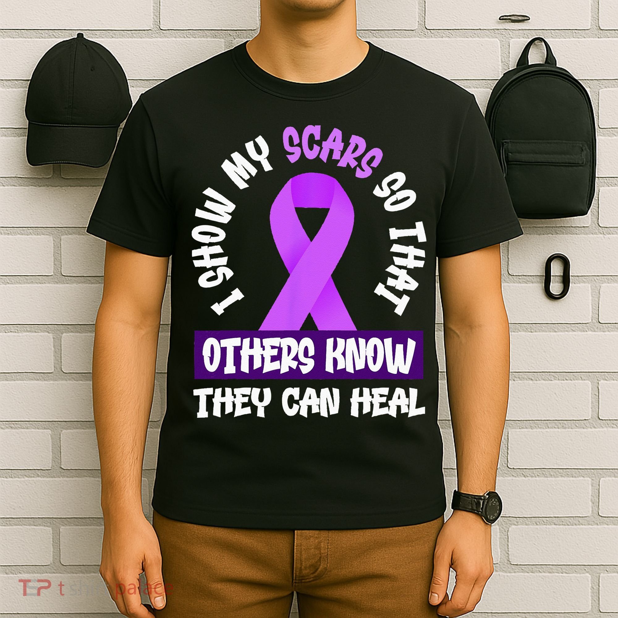 Domestic Violence Awareness Scars World Narcissistic Abuse T-Shirt