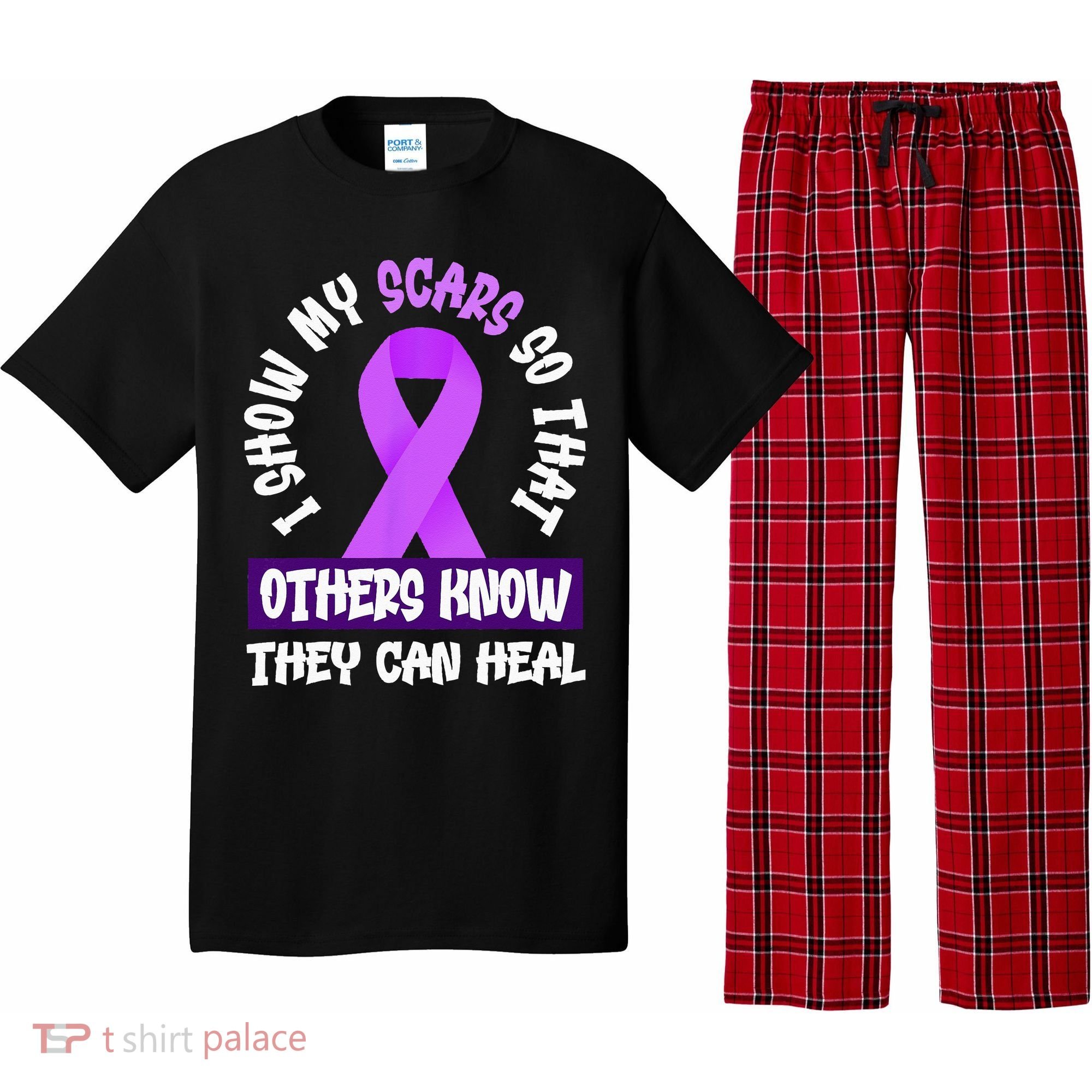 Domestic Violence Awareness Scars World Narcissistic Abuse Pajama Set