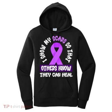 Domestic Violence Awareness Scars World Narcissistic Abuse Women's Hoodie