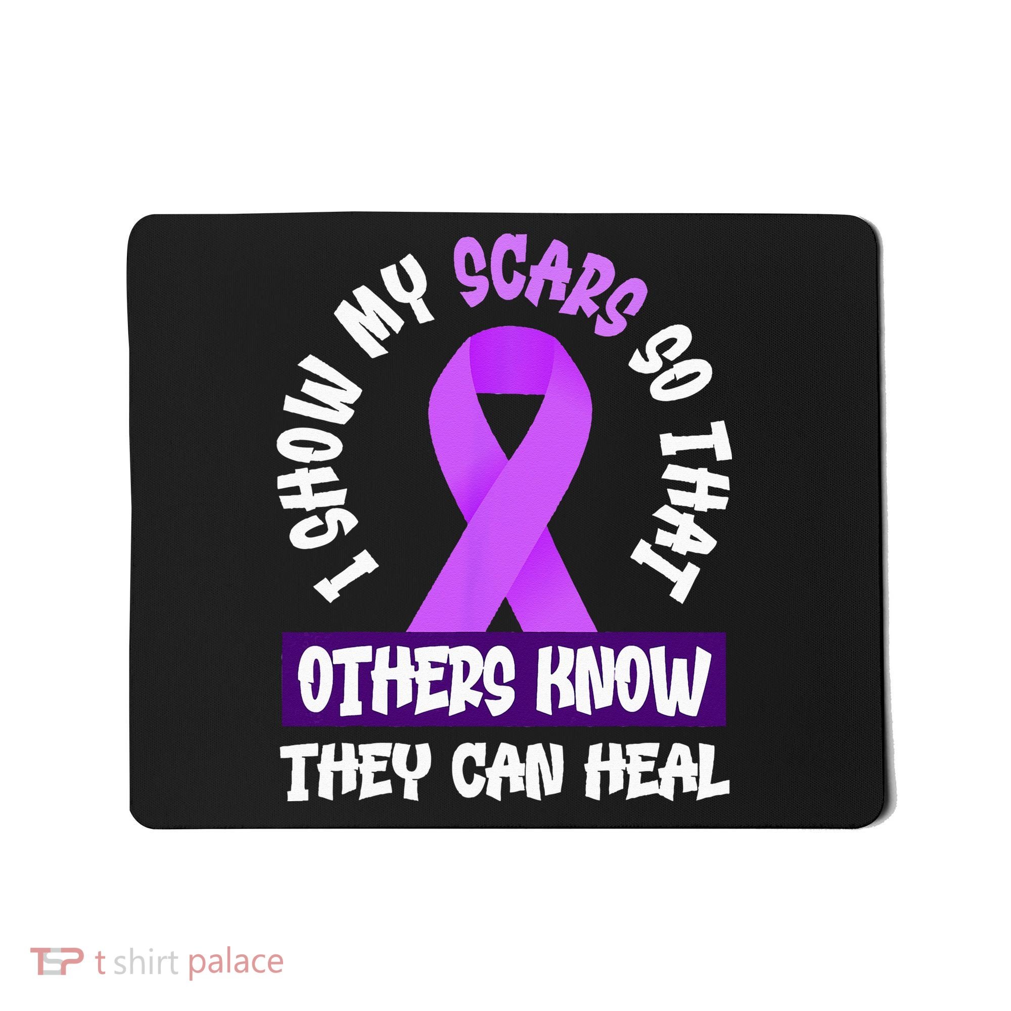 Domestic Violence Awareness Scars World Narcissistic Abuse Mousepad