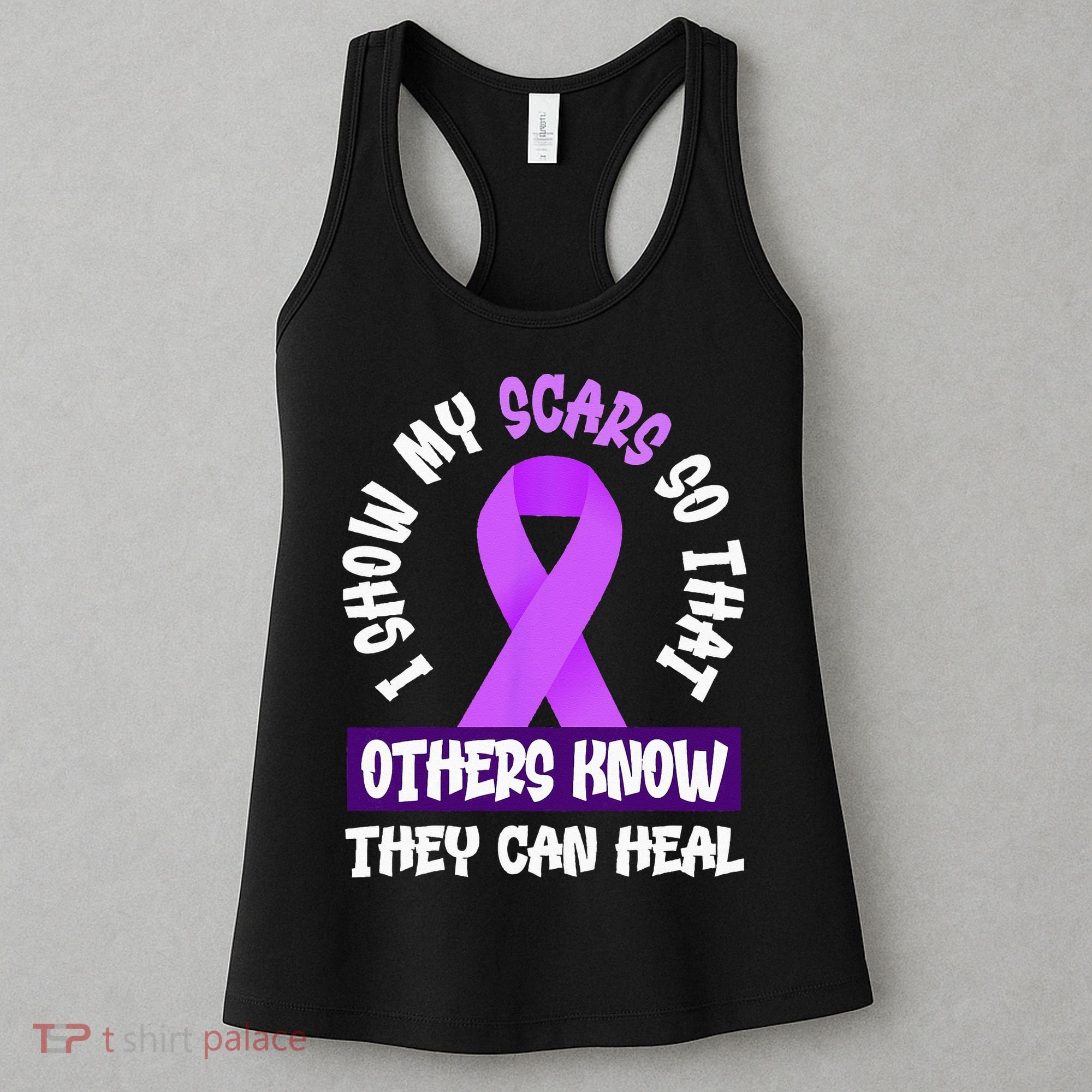 Domestic Violence Awareness Scars World Narcissistic Abuse Women's Tank Top