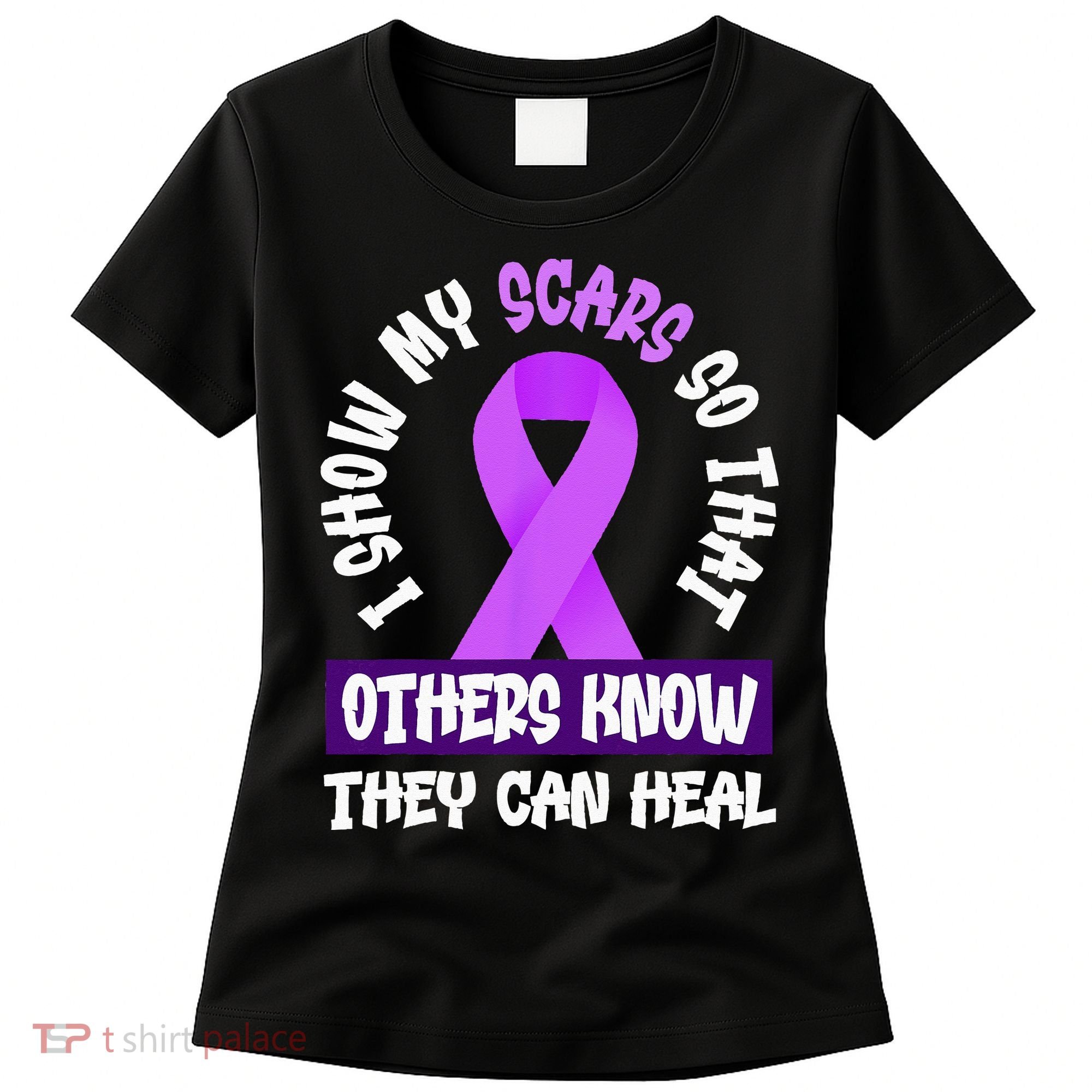 Domestic Violence Awareness Scars World Narcissistic Abuse Women's T-Shirt