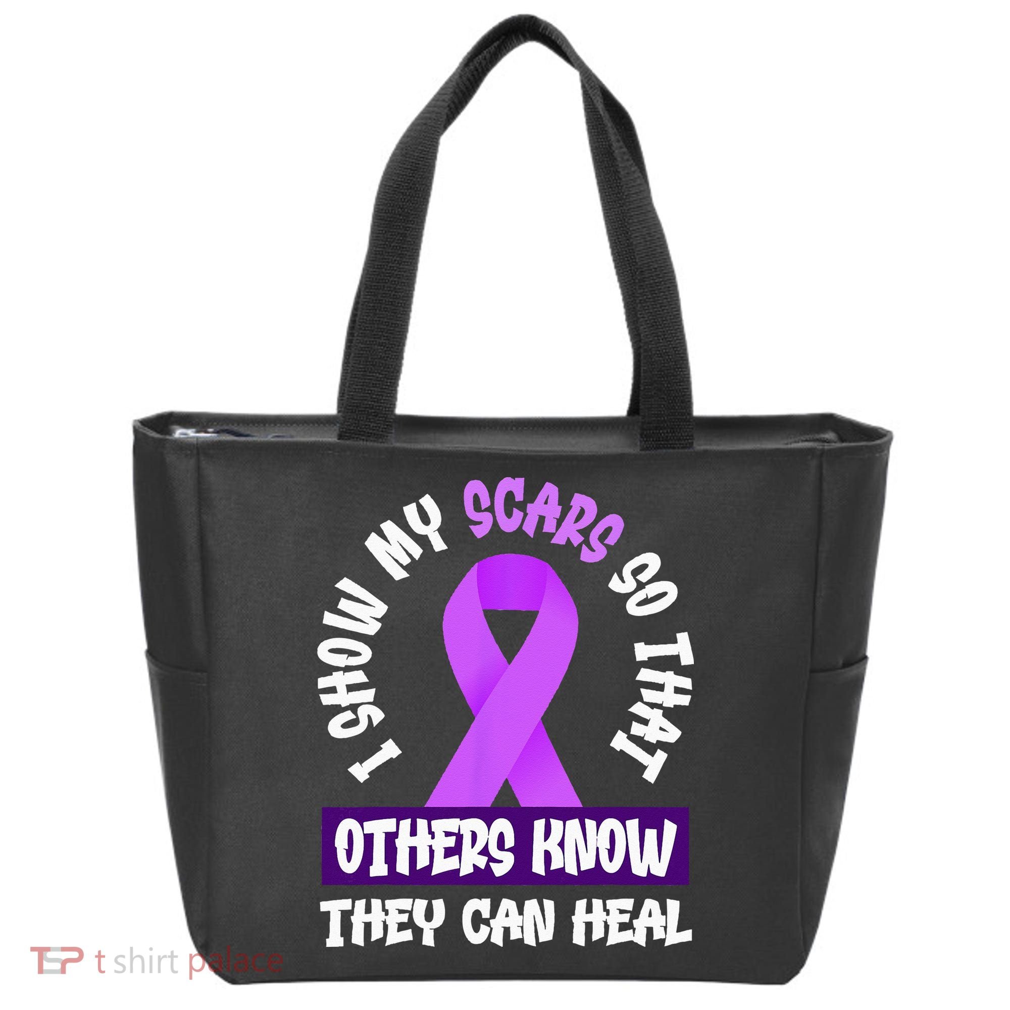Domestic Violence Awareness Scars World Narcissistic Abuse Tote Bag