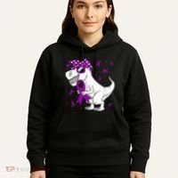 Domestic Violence Awareness Purple Ribbon Hoodie thumb 5