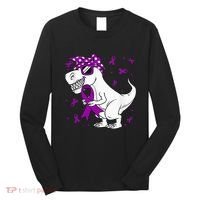 Domestic Violence Awareness Purple Ribbon Long Sleeve Shirt thumb 0