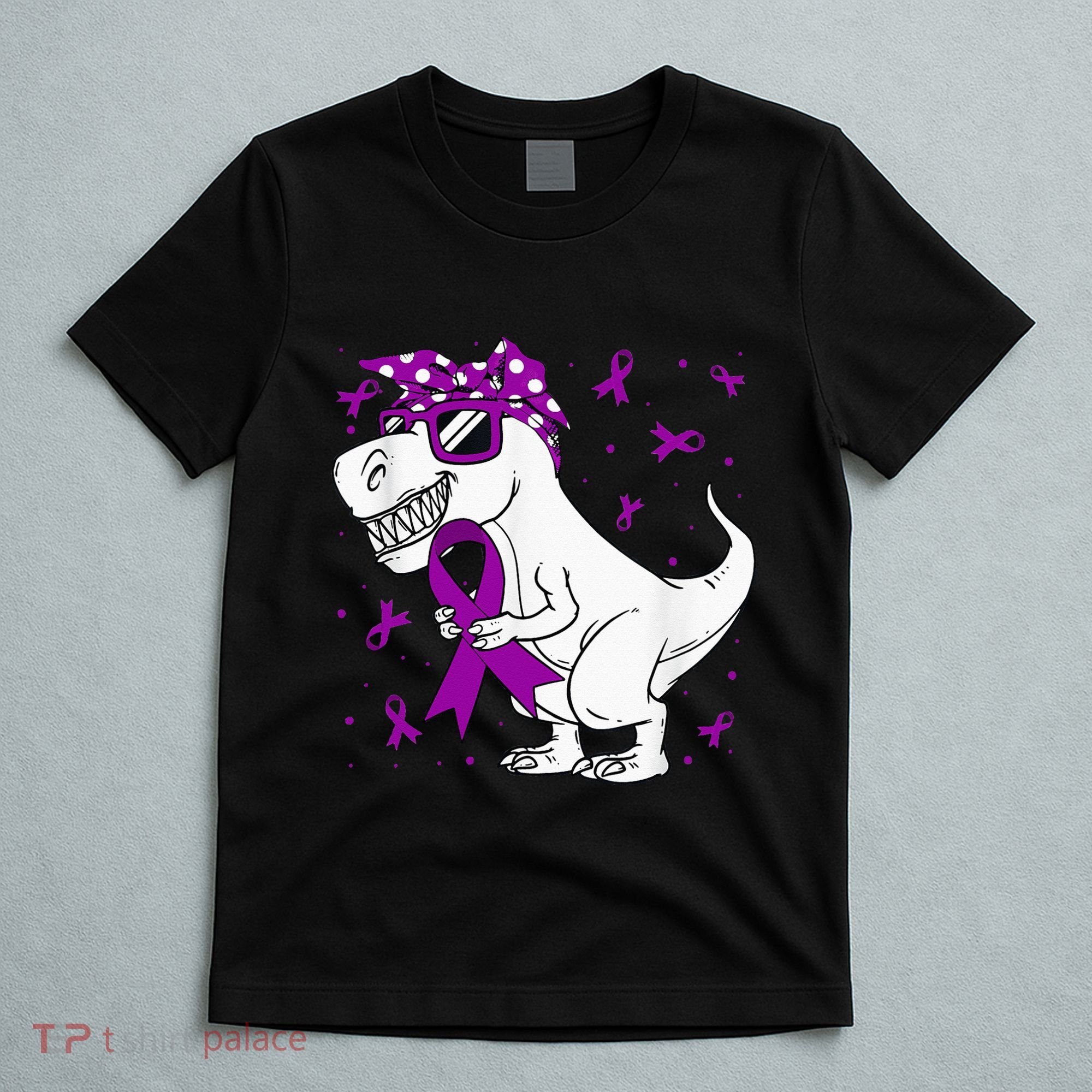 Domestic Violence Awareness Purple Ribbon T-Shirt