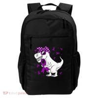 Domestic Violence Awareness Purple Ribbon Backpack thumb 0