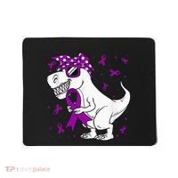 Domestic Violence Awareness Purple Ribbon Mousepad thumb 0
