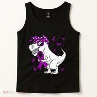 Domestic Violence Awareness Purple Ribbon Tank Top thumb 2