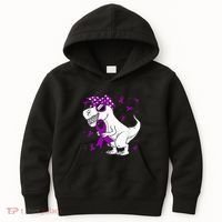 Domestic Violence Awareness Purple Ribbon Kids Hoodie thumb 0