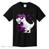 Domestic Violence Awareness Purple Ribbon Kids T-Shirt thumb 0