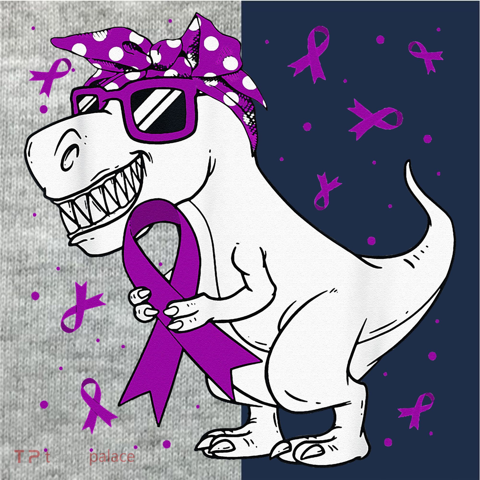 Domestic Violence Awareness Purple Ribbon Kids Colorblock Raglan Jersey