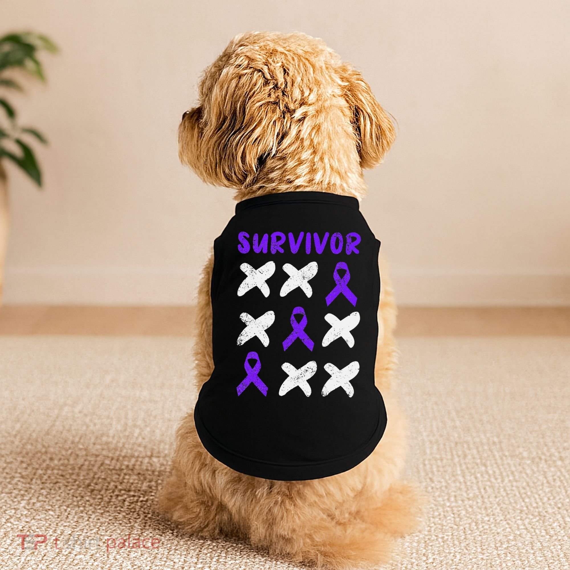Domestic Violence Awareness Survivor Doggie Tank