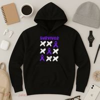 Domestic Violence Awareness Survivor Hoodie thumb 3