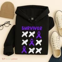 Domestic Violence Awareness Survivor Hoodie thumb 4