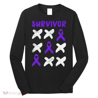 Domestic Violence Awareness Survivor Long Sleeve Shirt