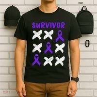 Domestic Violence Awareness Survivor T-Shirt thumb 6