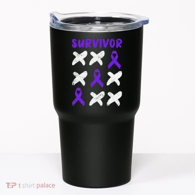 Domestic Violence Awareness Survivor Tumbler
