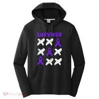 Domestic Violence Awareness Survivor Performance Fleece Hoodie thumb 0