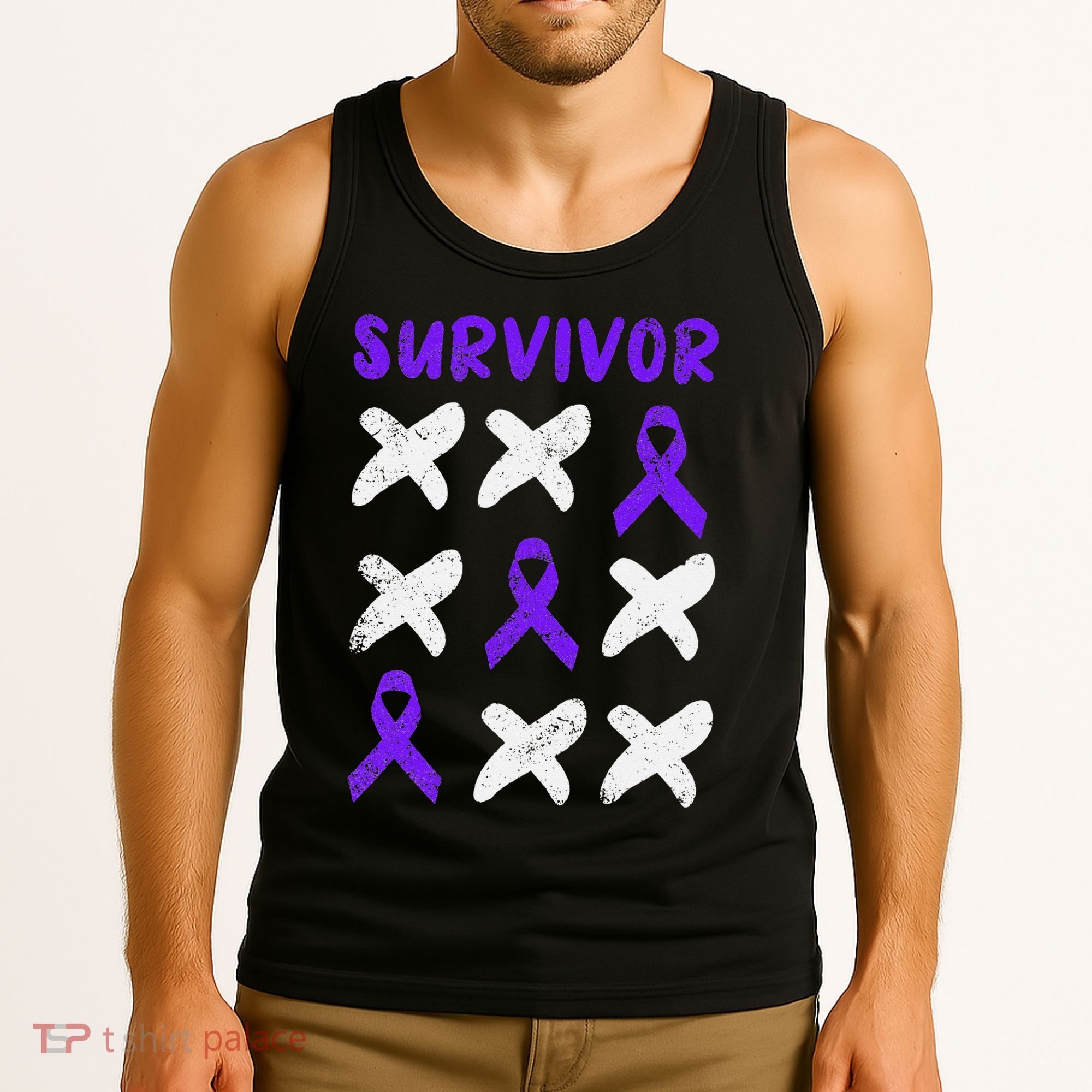 Domestic Violence Awareness Survivor Tank Top