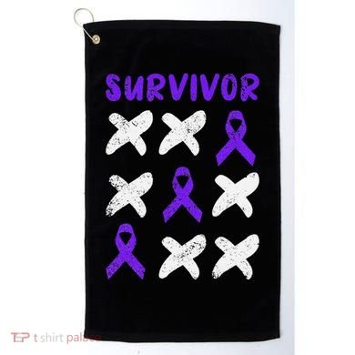 Domestic Violence Awareness Survivor Golf Towel