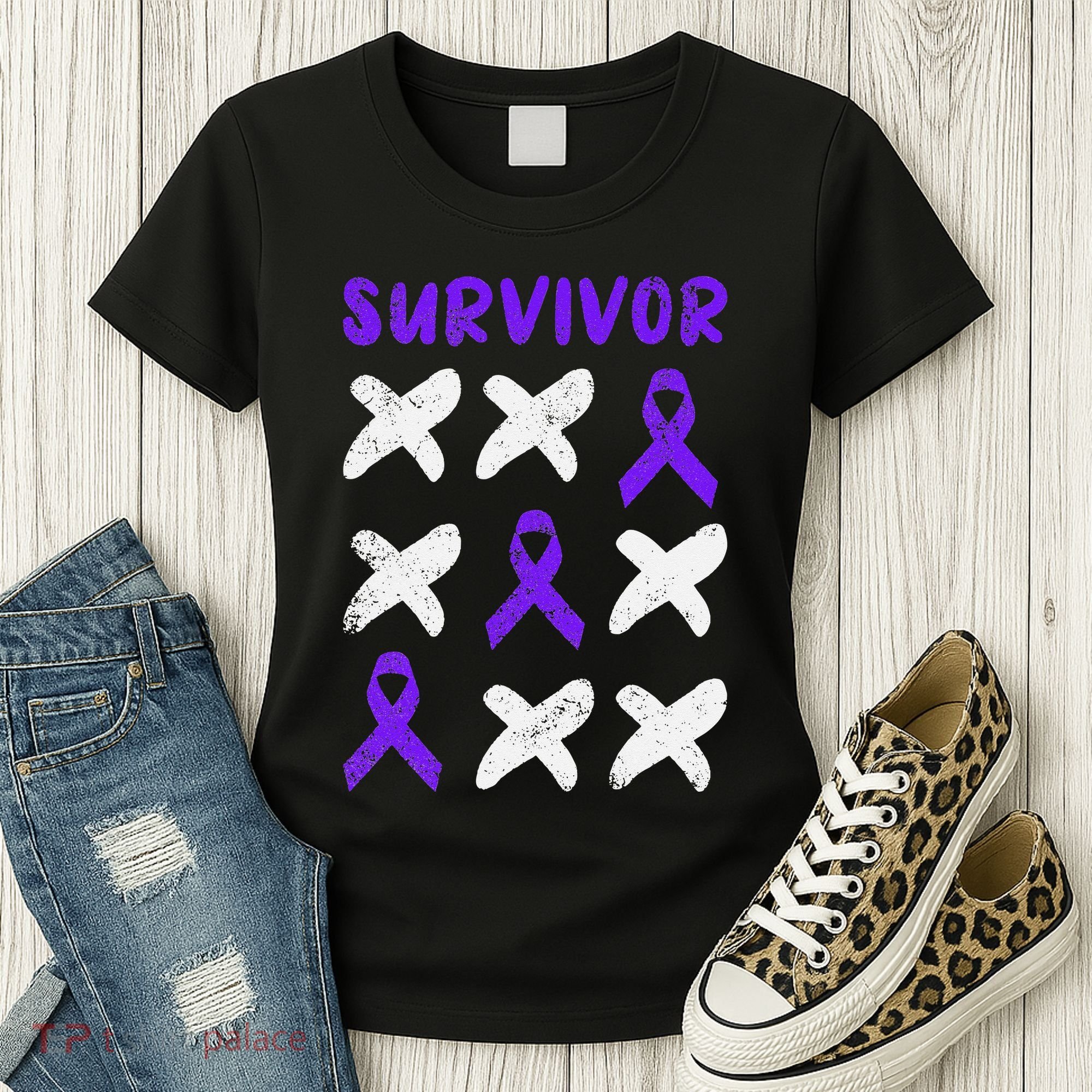 Domestic Violence Awareness Survivor Women's T-Shirt