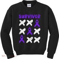 Domestic Violence Awareness Survivor Kids Sweatshirt thumb 0