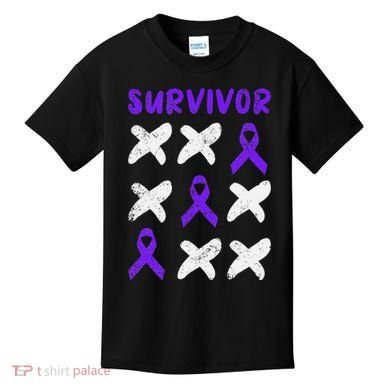 Domestic Violence Awareness Survivor Kids T-Shirt