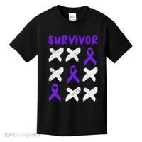 Domestic Violence Awareness Survivor Kids T-Shirt thumb 0
