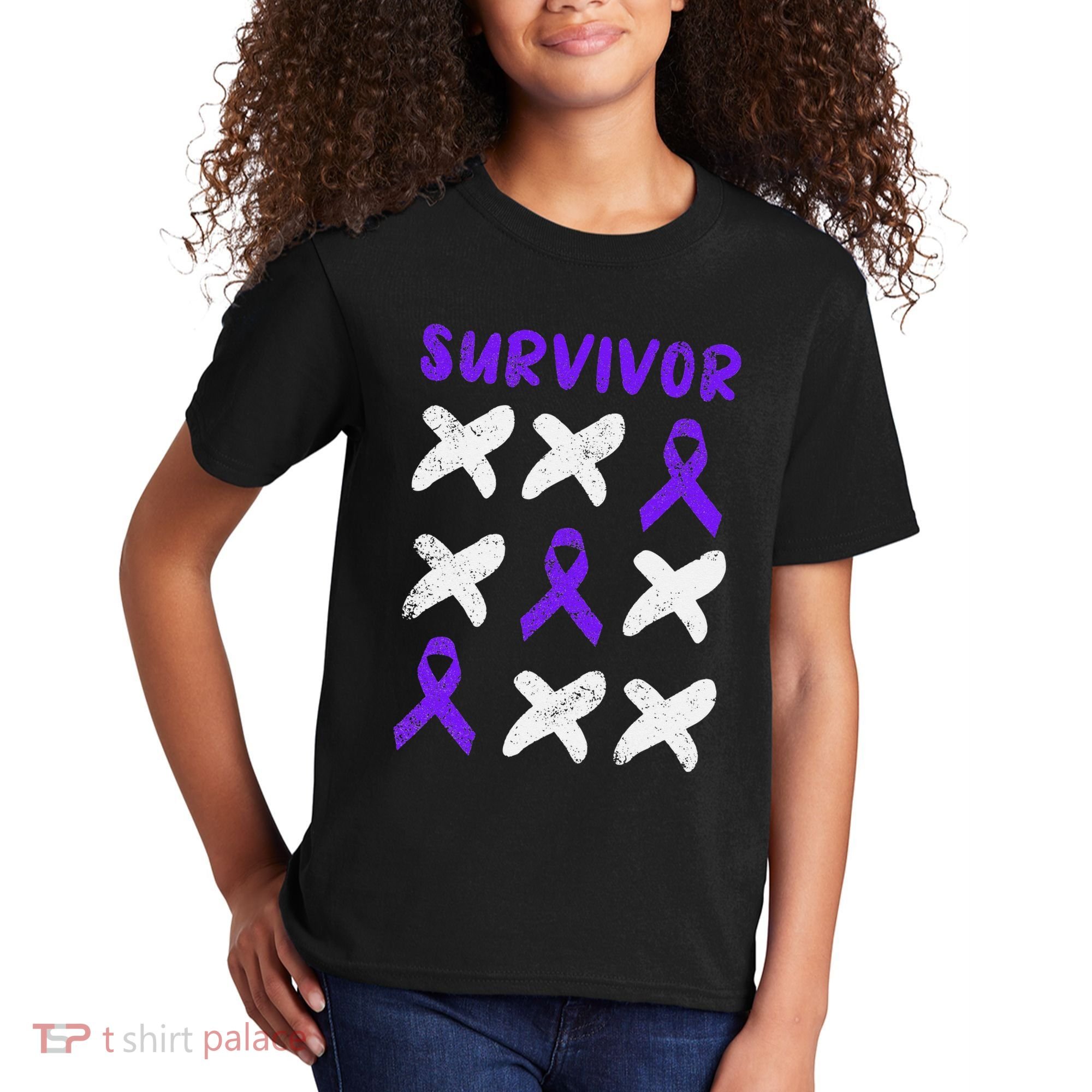Domestic Violence Awareness Survivor Kids T-Shirt