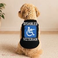 Disabled Veteran Armed Forces Military Soldier Army Usa Doggie Tank thumb 2