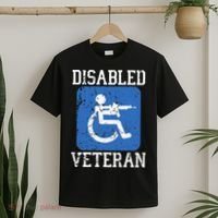 Disabled Veteran Armed Forces Military Soldier Army Usa T-Shirt thumb 2