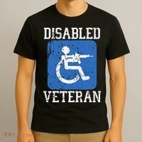 Disabled Veteran Armed Forces Military Soldier Army Usa T-Shirt thumb 3