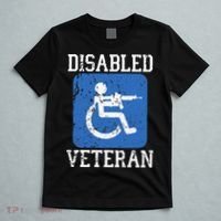 Disabled Veteran Armed Forces Military Soldier Army Usa T-Shirt thumb 5