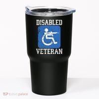Disabled Veteran Armed Forces Military Soldier Army Usa Tumbler thumb 0