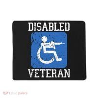 Disabled Veteran Armed Forces Military Soldier Army Usa Mousepad thumb 0