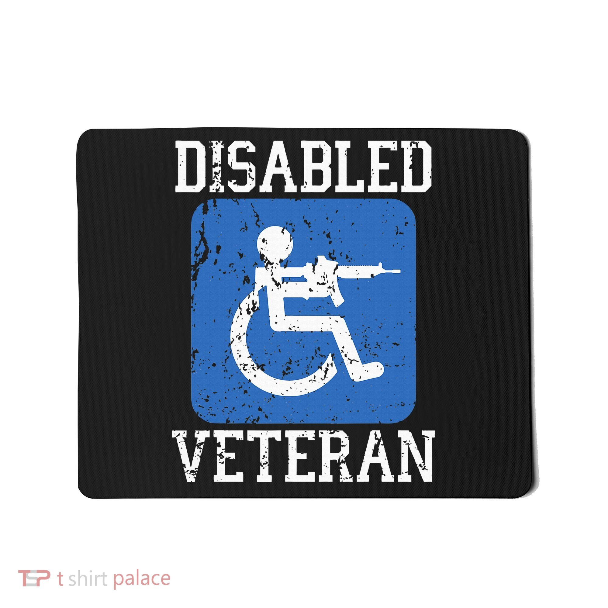 Disabled Veteran Armed Forces Military Soldier Army Usa Mousepad