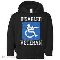 Disabled Veteran Armed Forces Military Soldier Army Usa Toddler Hoodie thumb 0