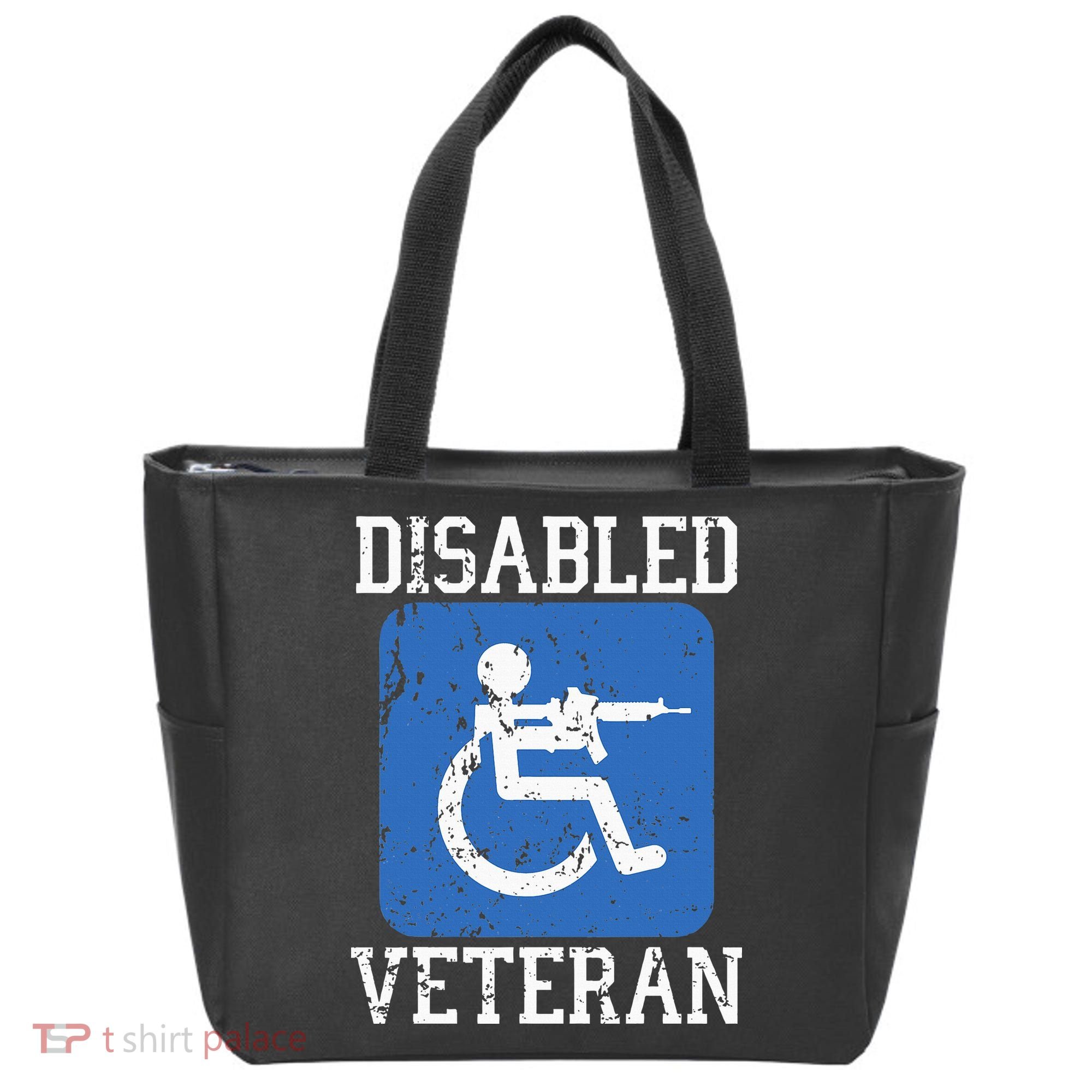 Disabled Veteran Armed Forces Military Soldier Army Usa Tote Bag