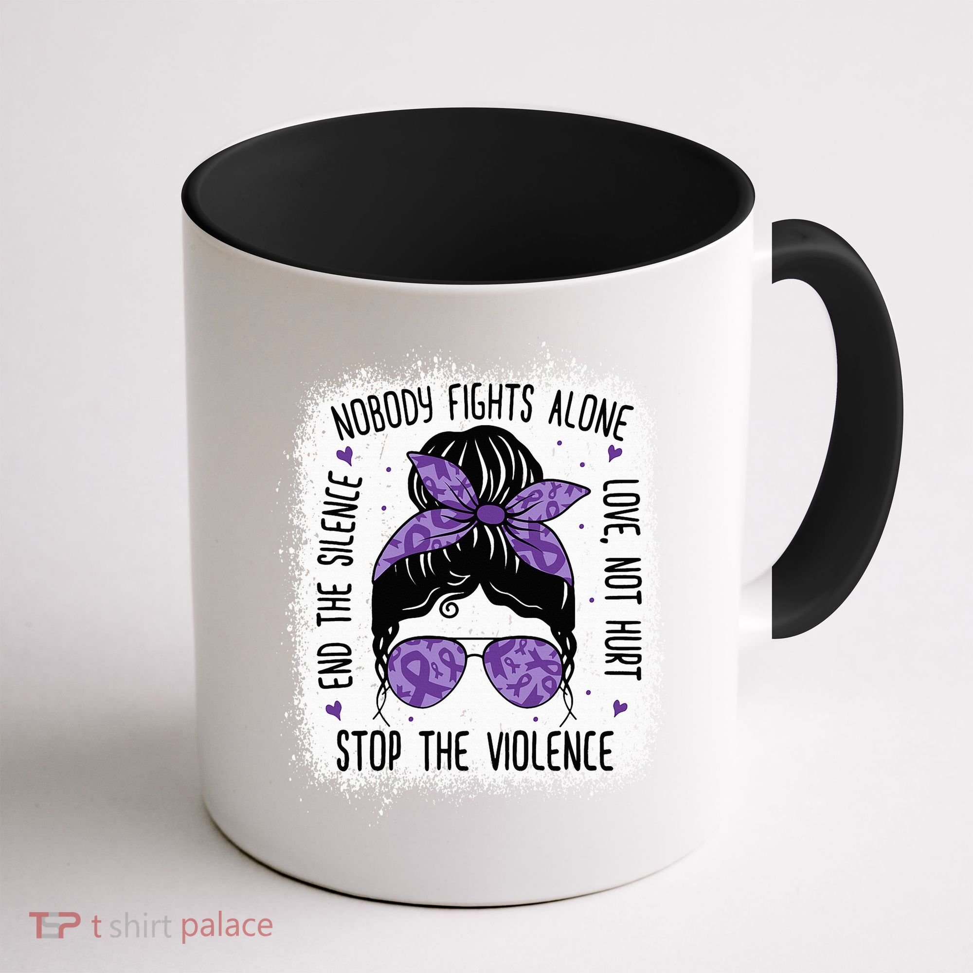 Domestic Violence Awareness Stop End Domestic Violence Coffee Mug