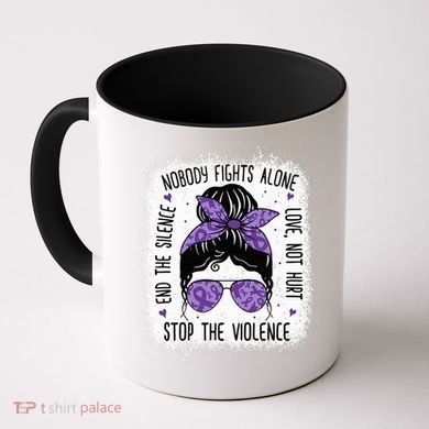 Domestic Violence Awareness Stop End Domestic Violence Coffee Mug