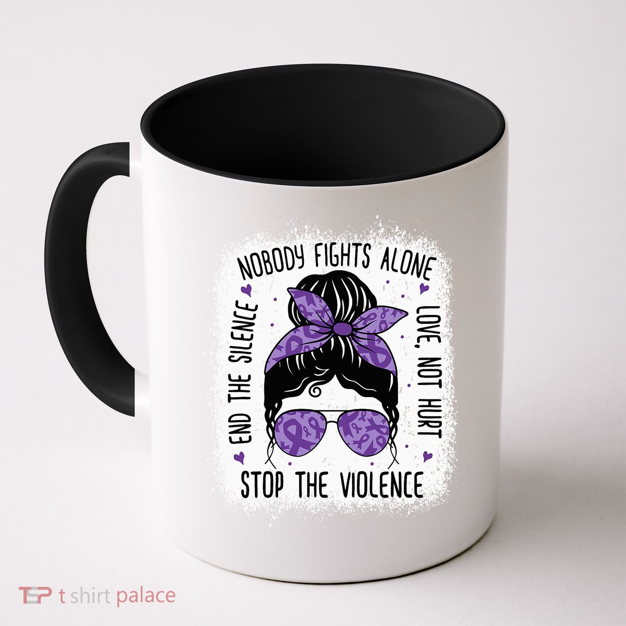Domestic Violence Awareness Stop End Domestic Violence Coffee Mug
