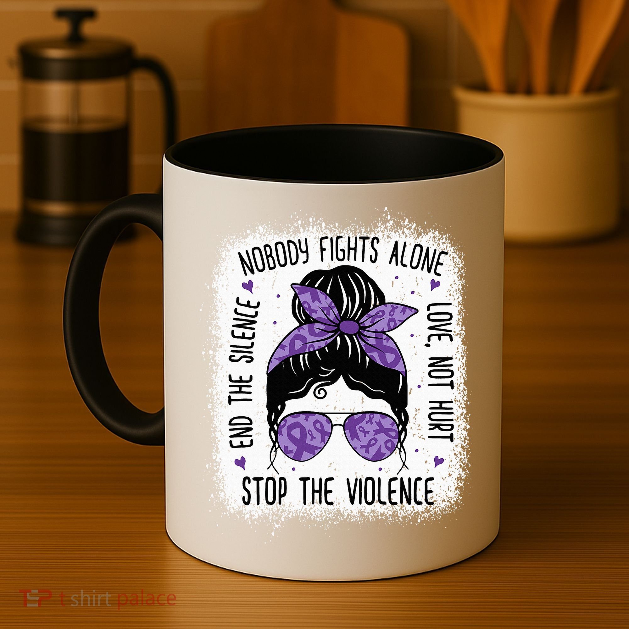 Domestic Violence Awareness Stop End Domestic Violence Coffee Mug