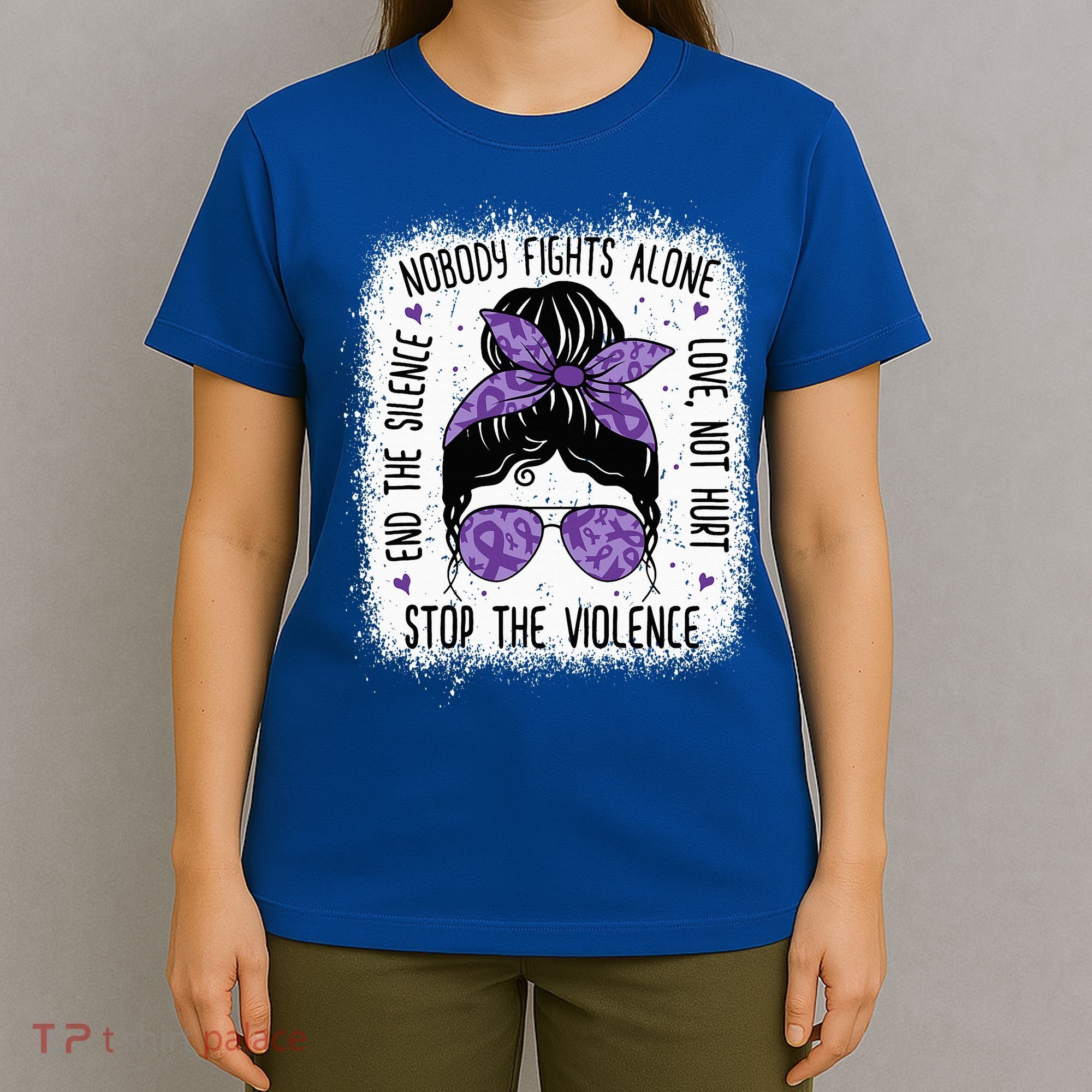 Domestic Violence Awareness Stop End Domestic Violence T-Shirt