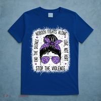 Domestic Violence Awareness Stop End Domestic Violence T-Shirt thumb 5